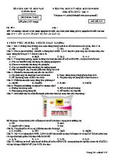 Đề kiểm tra học kỳ I môn Hóa học Lớp 11 - Mã đề 317 - Năm học 2019-2020 - Sở giáo dục và đào tạo Quảng Nam